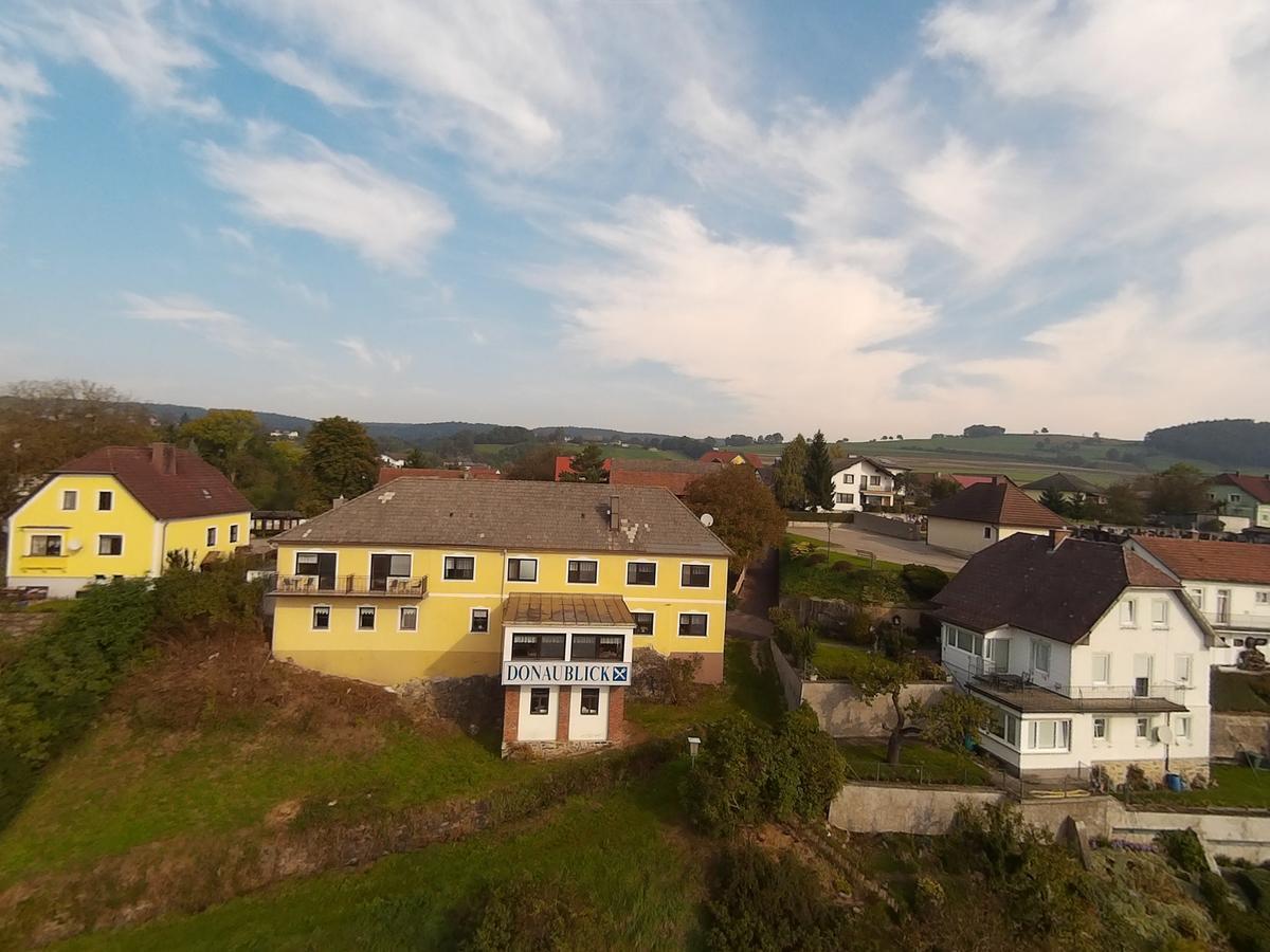 Gasthaus Donaublick Leiben Exteriör bild