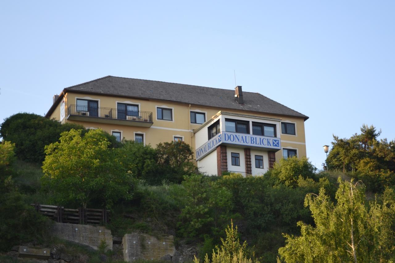 Gasthaus Donaublick Leiben Exteriör bild